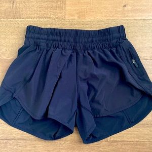 lululemon track that high rise lined shorts 3’ NWOT